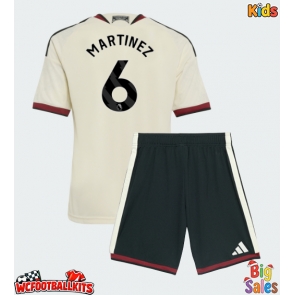 Manchester United Lisandro Martinez #6 Replica Third Stadium Kit for Kids 2026-27 Short Sleeve (+ pants)